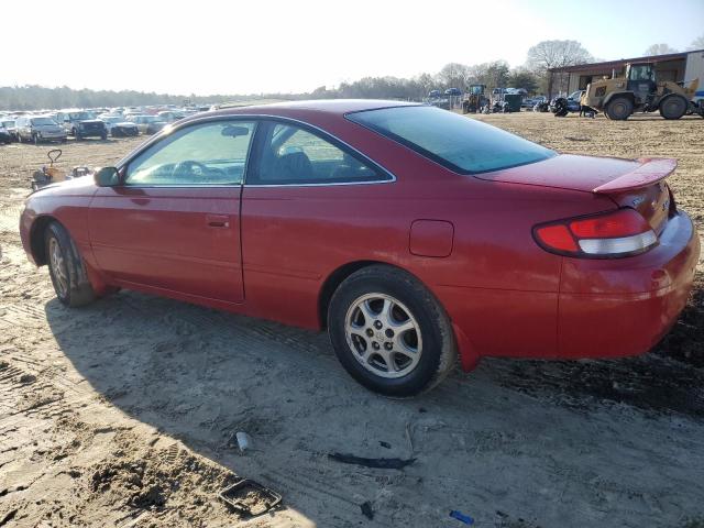 2T1CG22P01C465416 - 2001 TOYOTA CAMRY SOLA SE RED photo 2