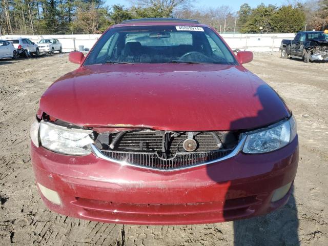 2T1CG22P01C465416 - 2001 TOYOTA CAMRY SOLA SE RED photo 5