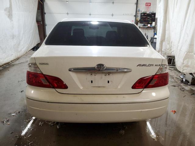 4T1BF28B53U285165 - 2003 TOYOTA AVALON XL WHITE photo 6