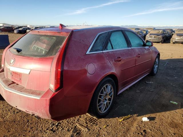 1G6DG8E5XD0138637 - 2013 CADILLAC CTS LUXURY COLLECTION RED photo 3
