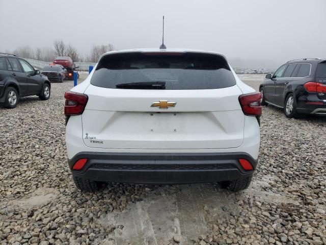 KL77LFE21RC042785 - 2024 CHEVROLET TRAX LS WHITE photo 6