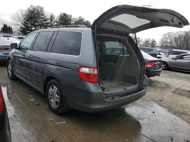 5FNRL38667B455729 - 2007 HONDA ODYSSEY EXL GRAY photo 2