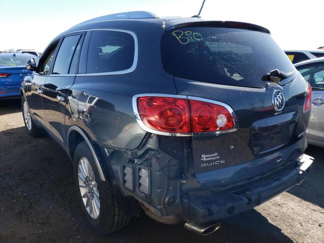 5GAKRBED2BJ127630 - 2011 BUICK ENCLAVE CXL CHARCOAL photo 2