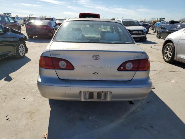 1NXBR12E21Z493196 - 2001 TOYOTA COROLLA CE BEIGE photo 6