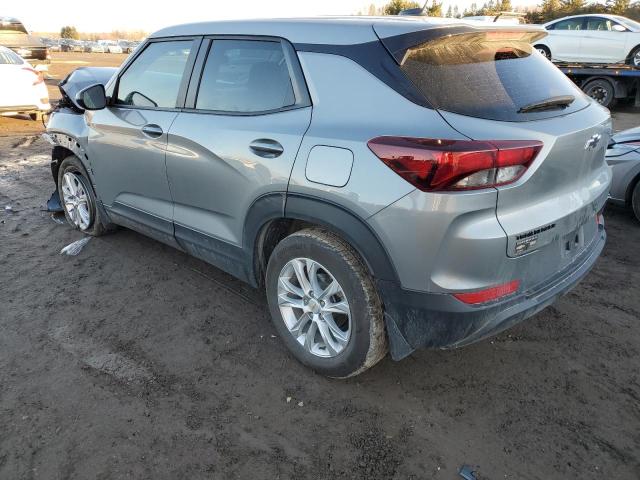 KL79MMS24PB186865 - 2023 CHEVROLET TRAILBLAZE LS GRAY photo 2