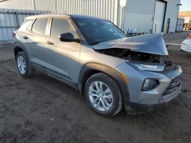 KL79MMS24PB186865 - 2023 CHEVROLET TRAILBLAZE LS GRAY photo 4