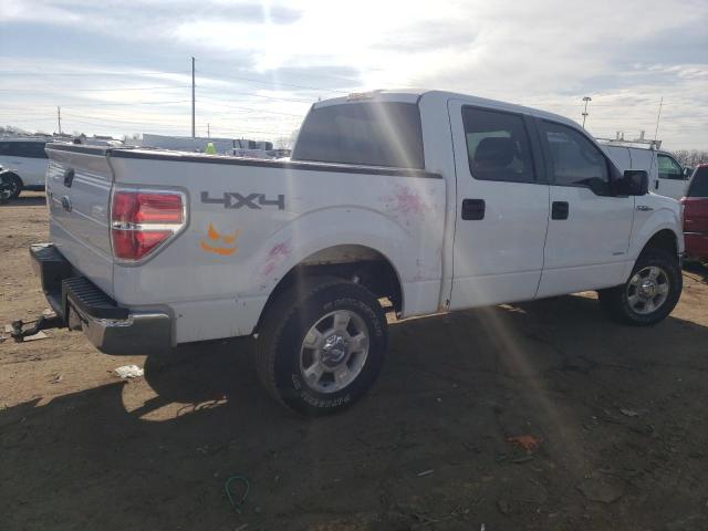 1FTFW1ET2DFC73672 - 2013 FORD F150 SUPERCREW WHITE photo 3