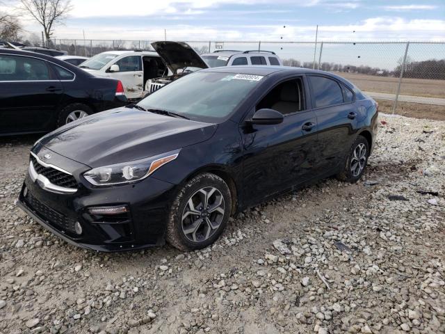 3KPF24AD5ME357071 - 2021 KIA FORTE FE BLACK photo 1