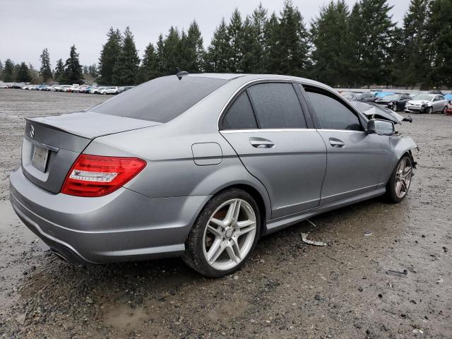 WDDGF8ABXDR285003 - 2013 MERCEDES-BENZ C 300 4MATIC SILVER photo 3