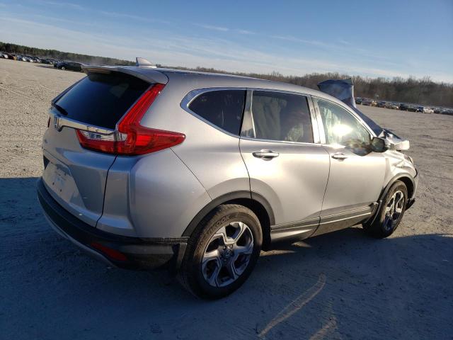 7FARW1H89HE045073 - 2017 HONDA CR-V EXL SILVER photo 3