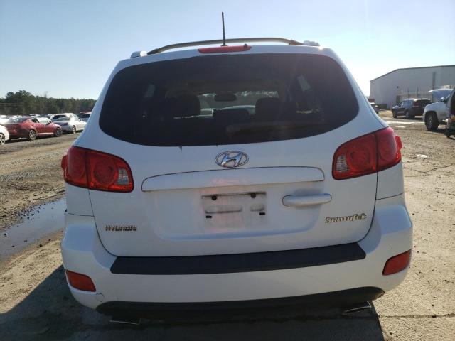 5NMSH13EX7H117500 - 2007 HYUNDAI SANTA FE SE WHITE photo 6