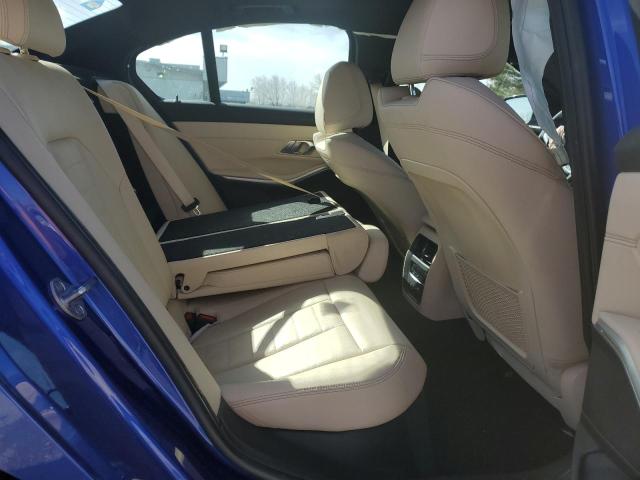 3MW5R7J0XL8B13271 - 2020 BMW 330XI BLUE photo 10