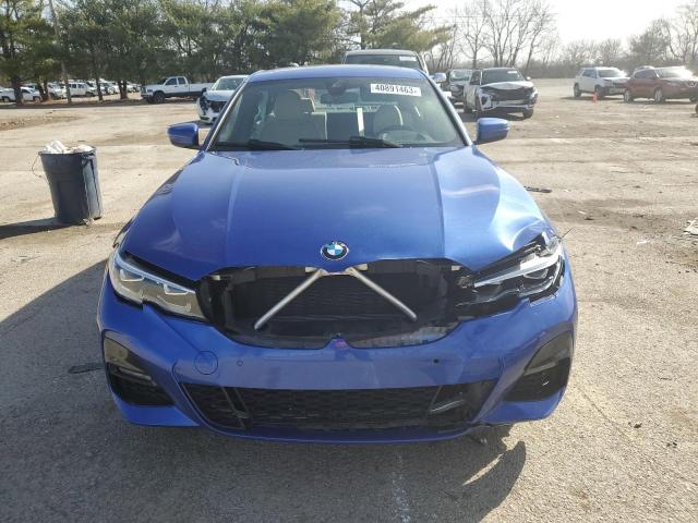 3MW5R7J0XL8B13271 - 2020 BMW 330XI BLUE photo 5