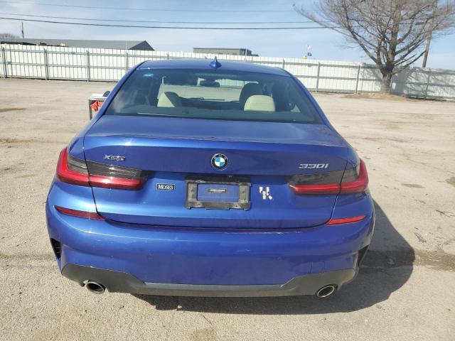 3MW5R7J0XL8B13271 - 2020 BMW 330XI BLUE photo 6