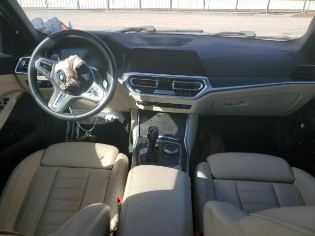 3MW5R7J0XL8B13271 - 2020 BMW 330XI BLUE photo 8