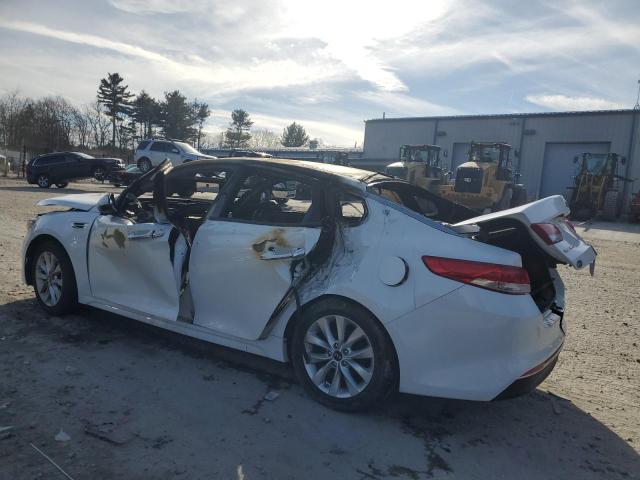 5XXGU4L39HG143619 - 2017 KIA OPTIMA EX WHITE photo 2