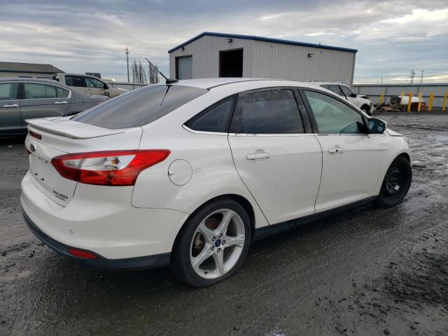 1FADP3J25EL299527 - 2014 FORD FOCUS TITANIUM WHITE photo 3