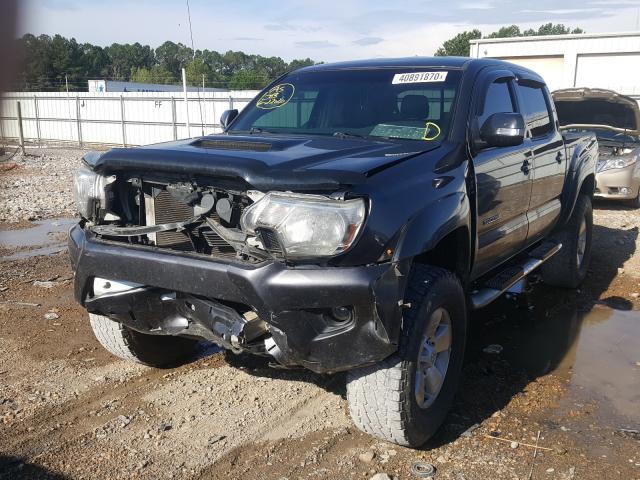 5TFJU4GN2FX078958 - 2015 TOYOTA TACOMA DOUBLE CAB PRERUNNER CHARCOAL photo 2