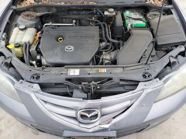 JM1BK323771634096 - 2007 MAZDA 3 S GRAY photo 11