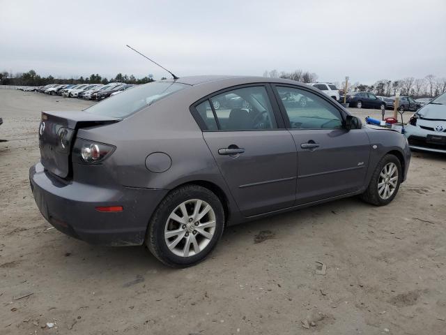 JM1BK323771634096 - 2007 MAZDA 3 S GRAY photo 3