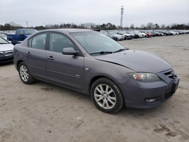 JM1BK323771634096 - 2007 MAZDA 3 S GRAY photo 4