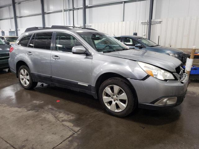 4S4BRCGC7B3400134 - 2011 SUBARU OUTBACK 2.5I PREMIUM GRAY photo 4