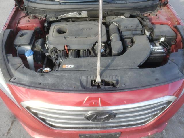 5NPE24AF4HH523255 - 2017 HYUNDAI SONATA SE RED photo 11