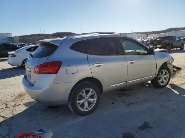 JN8AS5MT1BW564776 - 2011 NISSAN ROGUE S SILVER photo 3