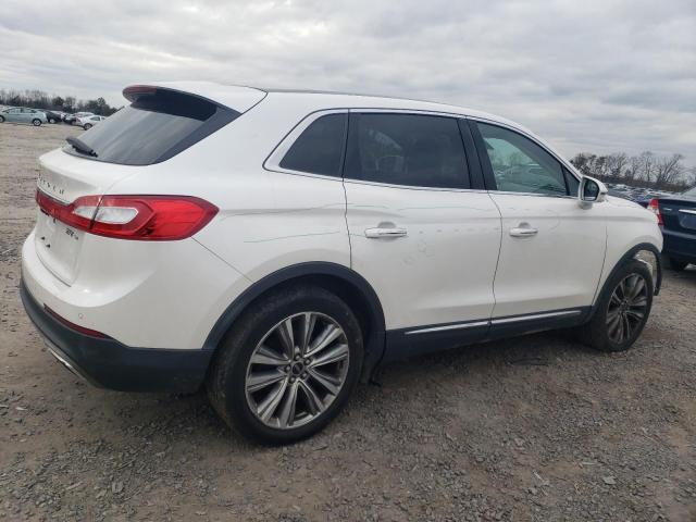 2LMPJ8LP5HBL22579 - 2017 LINCOLN MKX RESERVE أبيض صورة 3