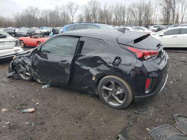 KMHTG6AF4KU011489 - 2019 HYUNDAI VELOSTER BASE BLACK photo 2