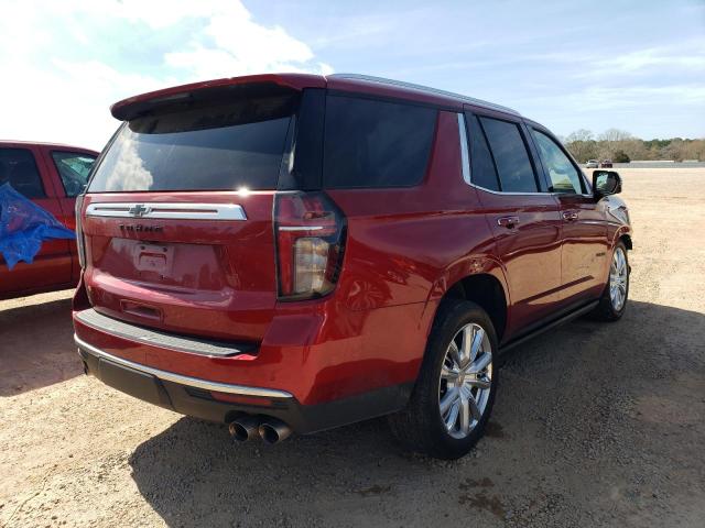 1GNSKTKLXMR332130 - 2021 CHEVROLET TAHOE K1500 HIGH COUNTRY BURGUNDY photo 3