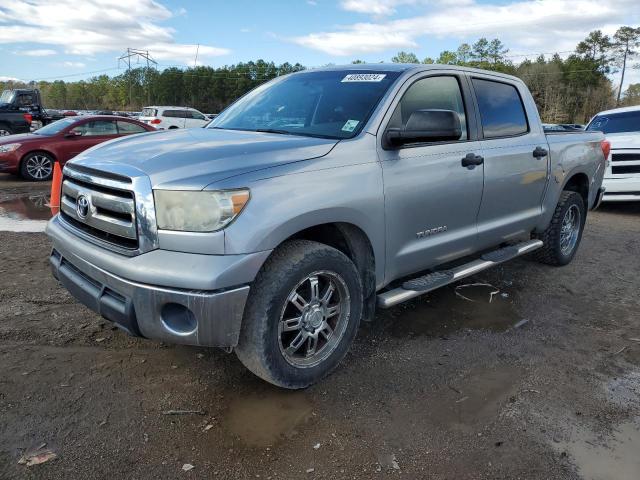 5TFEM5F17DX058711 - 2013 TOYOTA TUNDRA CREWMAX SR5 SILVER photo 1