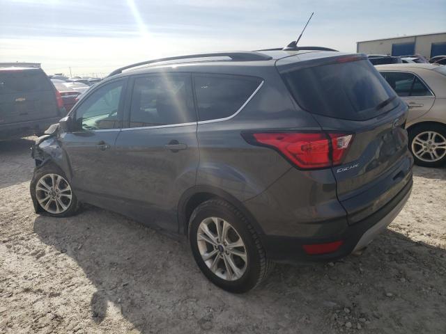 1FMCU0HD1KUB25881 - 2019 FORD ESCAPE SEL GRAY photo 2