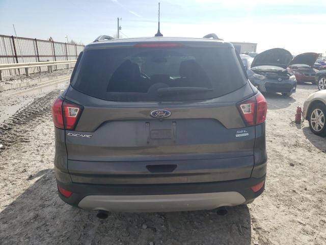 1FMCU0HD1KUB25881 - 2019 FORD ESCAPE SEL GRAY photo 6