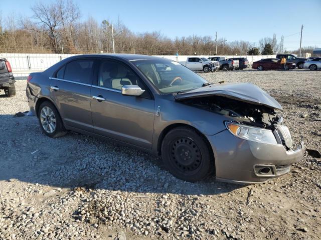 3LNHL2GC1BR759258 - 2011 LINCOLN MKZ GRAY photo 4