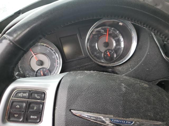 2C4RC1CG5DR634347 - 2013 CHRYSLER TOWN & COU TOURING L BLACK photo 9