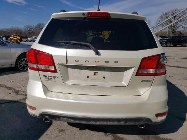 3C4PDCDG0DT567426 - 2013 DODGE JOURNEY CREW WHITE photo 6