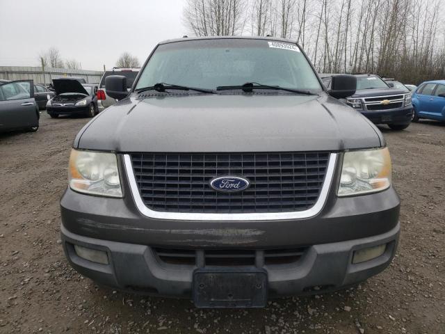 1FMPU15555LA01451 - 2005 FORD EXPEDITION XLT GRAY photo 5