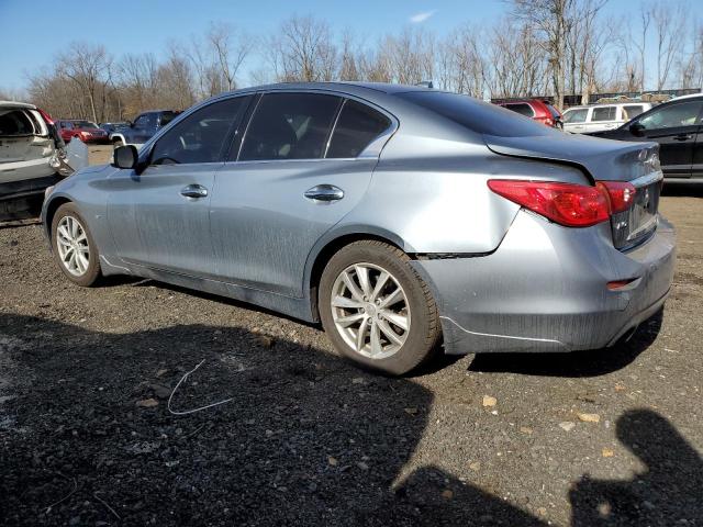 JN1BV7AR0FM409751 - 2015 INFINITI Q50 BASE GRAY photo 2