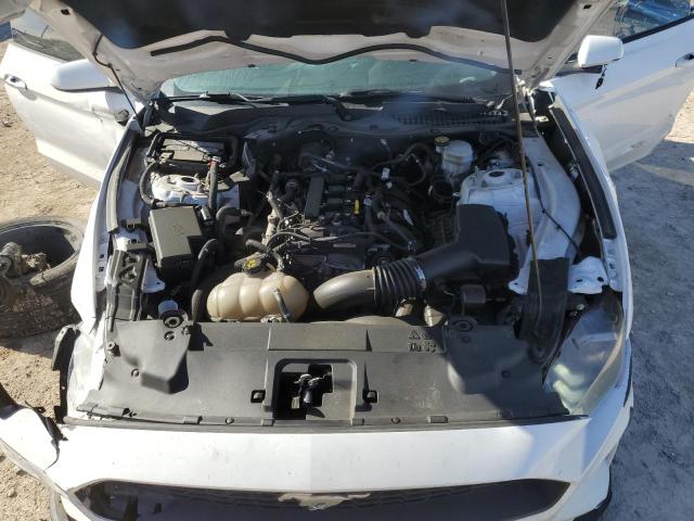 1FA6P8TH7M5115909 - 2021 FORD MUSTANG WHITE photo 11