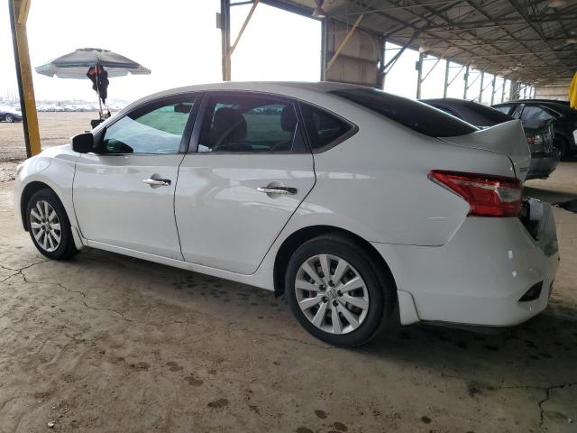 3N1AB7AP9HY367406 - 2017 NISSAN SENTRA S WHITE photo 2