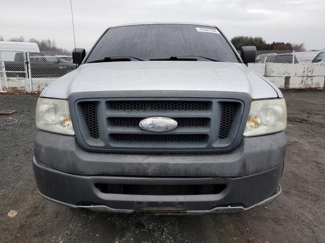 1FTRF12288KC52878 - 2008 FORD F150 SILVER photo 5