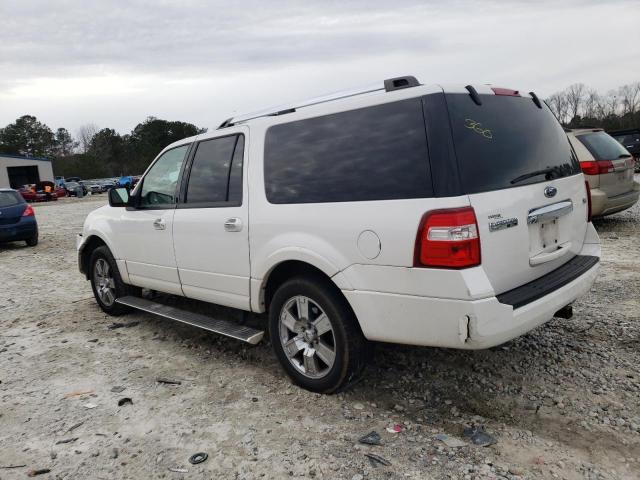 1FMJK1K56AEA64315 - 2010 FORD EXPEDITION EL LIMITED WHITE photo 2