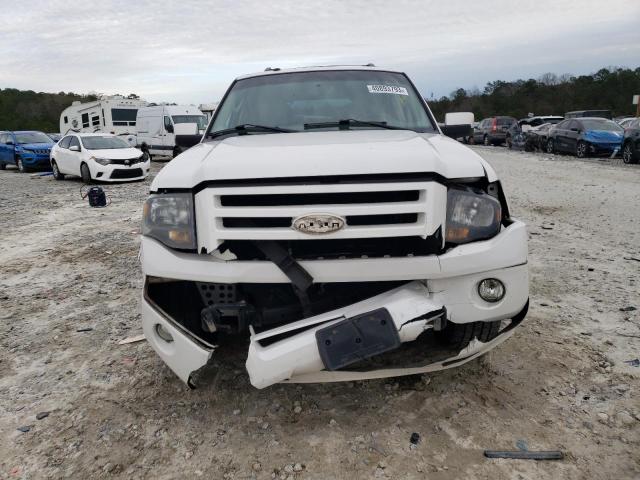 1FMJK1K56AEA64315 - 2010 FORD EXPEDITION EL LIMITED WHITE photo 5