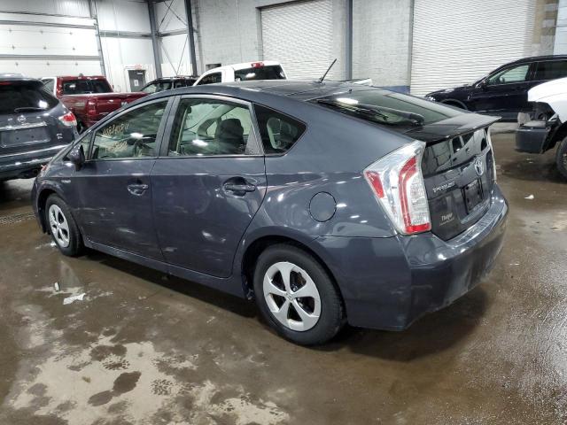 JTDKN3DUXC1543248 - 2012 TOYOTA PRIUS CHARCOAL photo 2