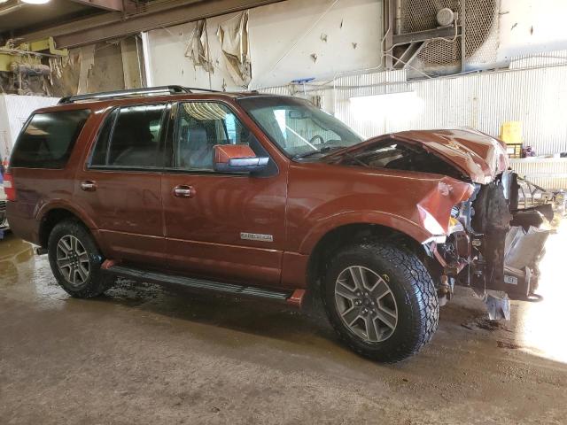 1FMFU20598LA02177 - 2008 FORD EXPEDITION LIMITED BROWN photo 4
