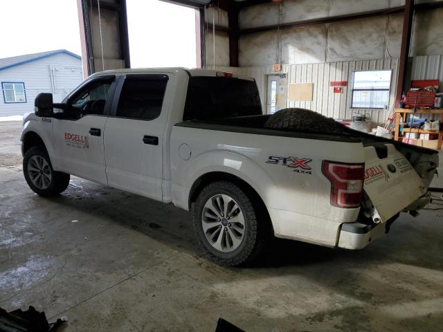 1FTEW1EG1JKF92529 - 2018 FORD F150 SUPERCREW WHITE photo 2