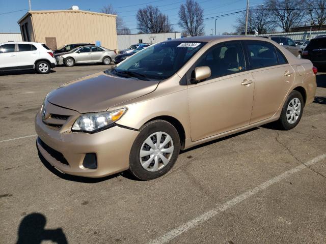 2T1BU4EE8BC753146 - 2011 TOYOTA COROLLA BASE BEIGE photo 1