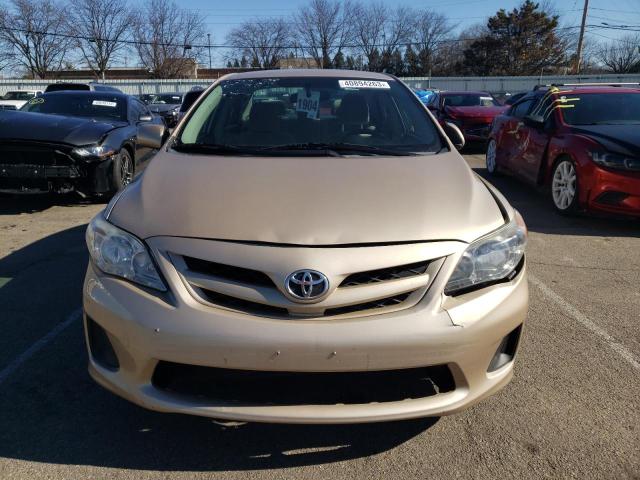 2T1BU4EE8BC753146 - 2011 TOYOTA COROLLA BASE BEIGE photo 5