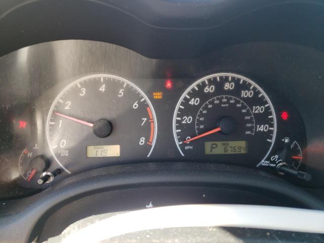 2T1BU4EE8BC753146 - 2011 TOYOTA COROLLA BASE BEIGE photo 9